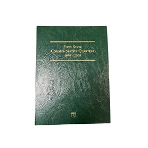 Fifty State Commemorative Quarters 1999-2008 Collection Album Book